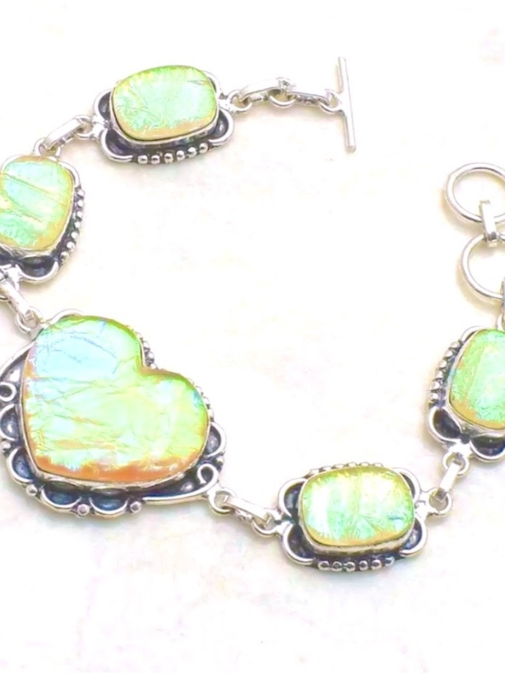 Australian Triplet Opal Gemstone Bracelet